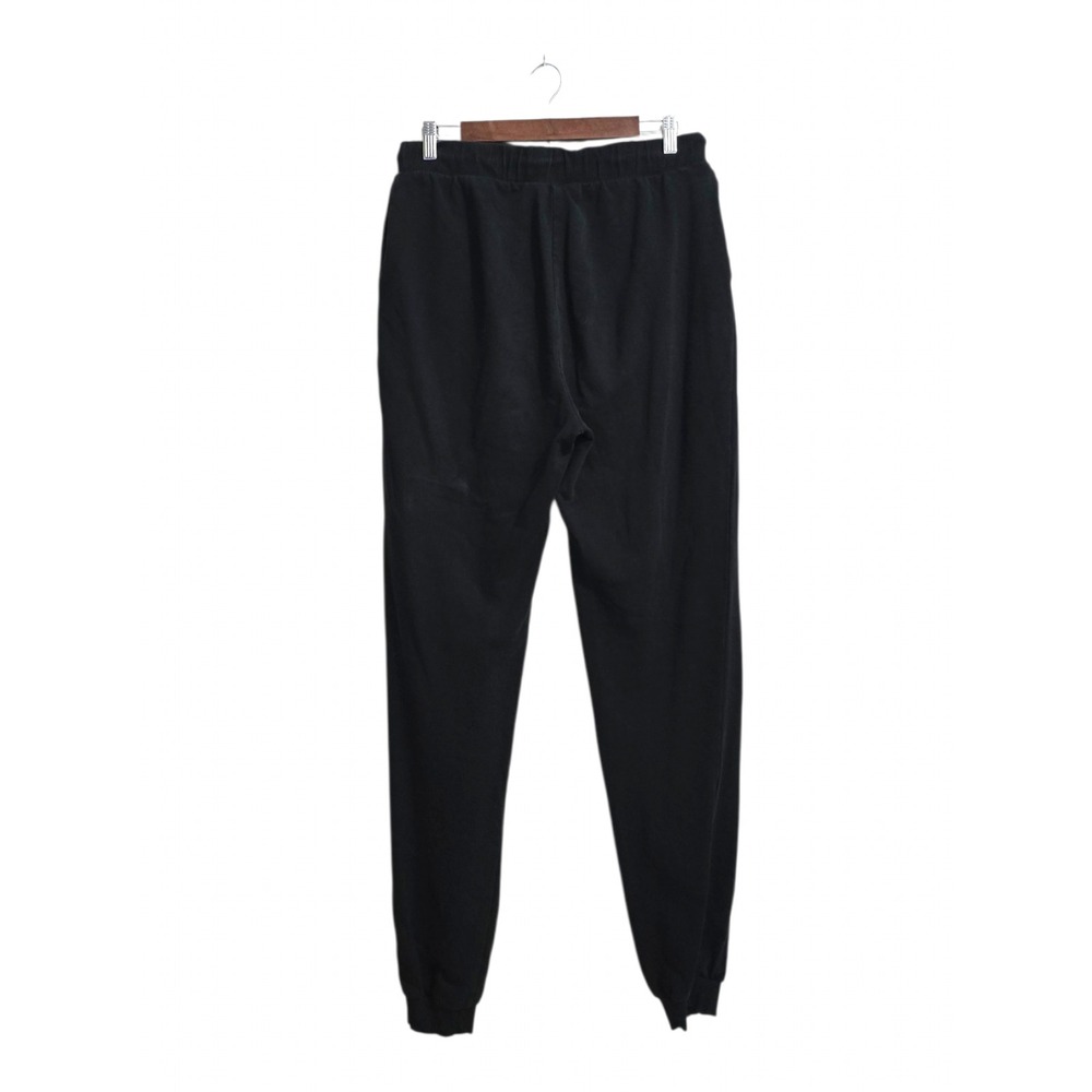 Long Tall Sally Tall Black Cuffed Drawstring Joggers Sz 10 - Picture 5 of 12